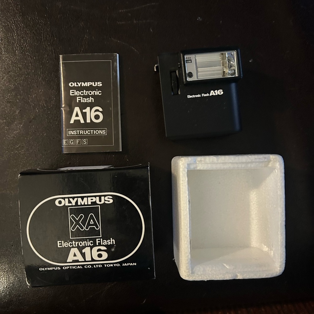 Olympus A16 Electric Flash For Olympus XA